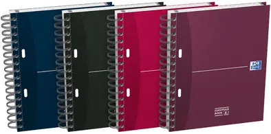 Oxford Office Cahier à spirale European Book 4, format A5+