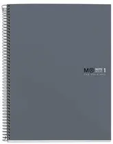 MIQUELRIUS Cahier à spirale "Notebook THE ORIGINAL" A5, gris