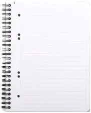 RHODIA Cahier à spirale "Note Book", A5, ligné, noir