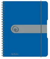 herlitz Cahier à spirales easy orga to go, A5, bleu
