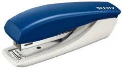 LEITZ Mini-agrafeuse 5517, capacité: 10 feuilles, bleu