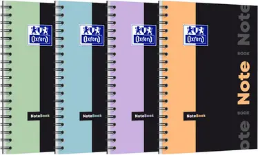 Oxford Etudiants Cahier à spirale NOTEBOOK Pastel, B5, seyès