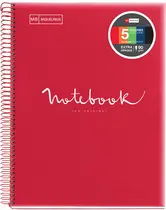MIQUELRIUS Cahier à spirale "Notebook EMOTIONS", A4