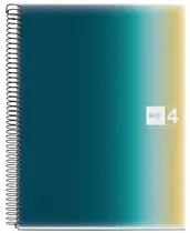MIQUELRIUS Cahier à spirale "Notebook AURORA", A4, Iceland
