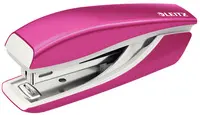 LEITZ Agrafeuse Mini Nexxt WOW 5528, en boîte, rose métal