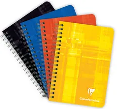 Clairefontaine Carnet à spirale, 90 x 140 mm, quadrillé 5x5