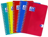 Oxford Carnet reliure intégrale, 110 x 170 mm, quadrillé 5x5