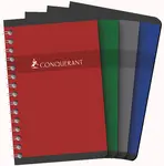 CONQUERANT SEPT Carnet reliure intégrale, 110 x 170 mm