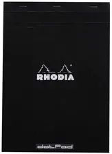 RHODIA Bloc-notes agrafé "dotPad", A4+, pointillé, noir