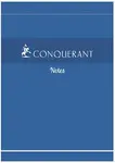 CONQUERANT SEPT Bloc-notes Notes, quadrillé, A5