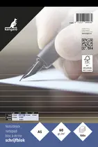 kangaro Bloc-notes A5, ligné, 100 feuilles