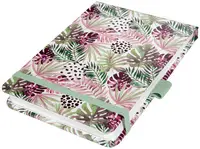 sigel Bloc-notes Jolie Beauty "Mintpink Jungle Fever", A6+