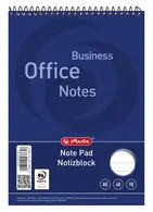 herlitz bloc-notes à spirale, format A5, 40 feuilles,