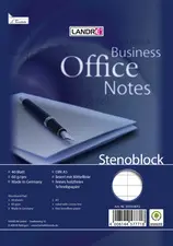 LANDRÉ Bloc sténo "WORK" A5, 40 feuilles, lignes moyennes