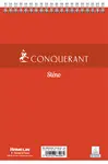 CONQUERANT SEPT Bloc sténo à spirale, A5, ligné