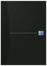 Oxford Carnet de notes "Smart Black" - relié, A4, quadrillé