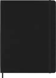 MOLESKINE Carnet rigide, XL, ligné, noir