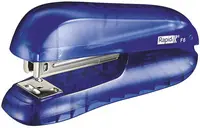 Rapid Agrafeuse F6, capacité d'agrafage: 20 feuilles, bleu