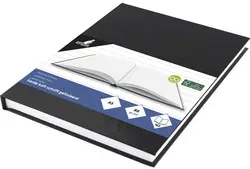 kangaro Cahier, A5, 160 pages, ligné, noir