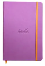 RHODIA Carnet rigide RHODIARAMA, A5, ligné, lilas