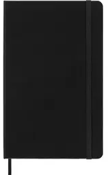 MOLESKINE Carnet rigide, L/A5, uni, noir