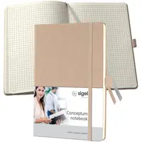 sigel Carnet de notes Conceptum, A5, ligné, beige