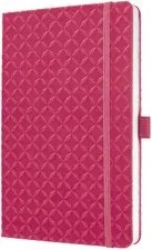 sigel Carnet de notes Jolie, similicuir, A5, fuchsia