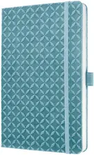 sigel Carnet de notes Jolie, similicuir, A5, bleu ciel