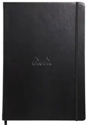 RHODIA Carnet de notes "Webnotebook", A5, dot, noir