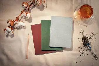 sigel Carnet de notes Re-Up, A5, quadrillé, vert mousse