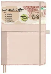 RNK Verlag Cahier Vegan "Coffee", quadrillé, A5