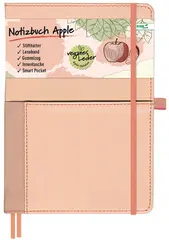 RNK Verlag Cahier Vegan "Apple", ligné, A5