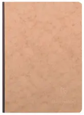 Clairefontaine Carnet broché AGE BAG, A5, uni, tabac
