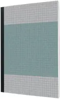sigel Carnet de notes, A5, quadrillé, 400 pages, bleu clair