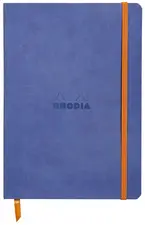 RHODIA Carnet souple RHODIARAMA, A5, quadrillé, bleu saphir