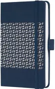 sigel Carnet Jolie Impress, similicuir, A6, bleu foncé