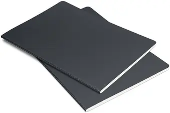 sigel Carnet Linescape, A5, ligné, gris foncé / gris