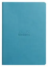 RHODIA Carnet piqûre textile RHODIARAMA, A5, ligné