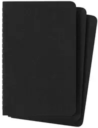 MOLESKINE Cahier, L/A5, quadrillé, carton, noir