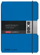 herlitz Carnet de notes my.book flex, A6, PP, bleu