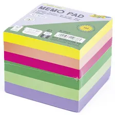 folia Bloc cube, 90 x 90 mm, 700 feuilles, couleur