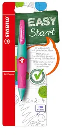 STABILO Porte-mines EASYergo 1.4, turquoise/rose fluo