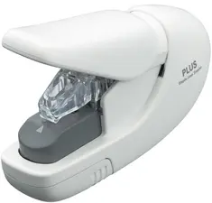 PLUS JAPAN Agrafeuse sans agrafe SL-106AB, blanc