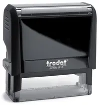 trodat Tampon pour texte Printy 4915 4.0, 7 lignes, noir