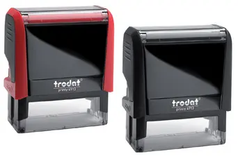 trodat Tampon pour texte "Printy 4.0" 4913, noir