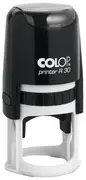 COLOP Tampon pour texte Printer R30, rond, noir