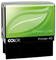 COLOP Tampon pour texte Printer 40 Green Line, 6 lignes