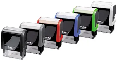 trodat Tampon pour texte 4912 Printy 4.0, noir
