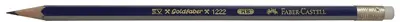 FABER-CASTELL Crayon graphite GOLDFABER, hexagonal, degré de