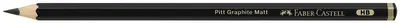 FABER-CASTELL Crayon graphite PITT GRAPHITE Matt, dureté 12B